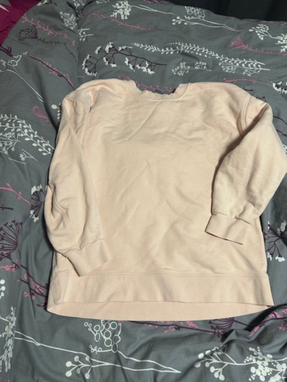 lululemon athletica Light Pink Crewneck Sweatshirt